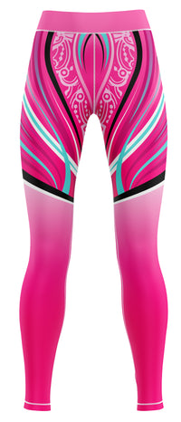 Girls navy blue activewear leggings suitable for gymnastics and dance