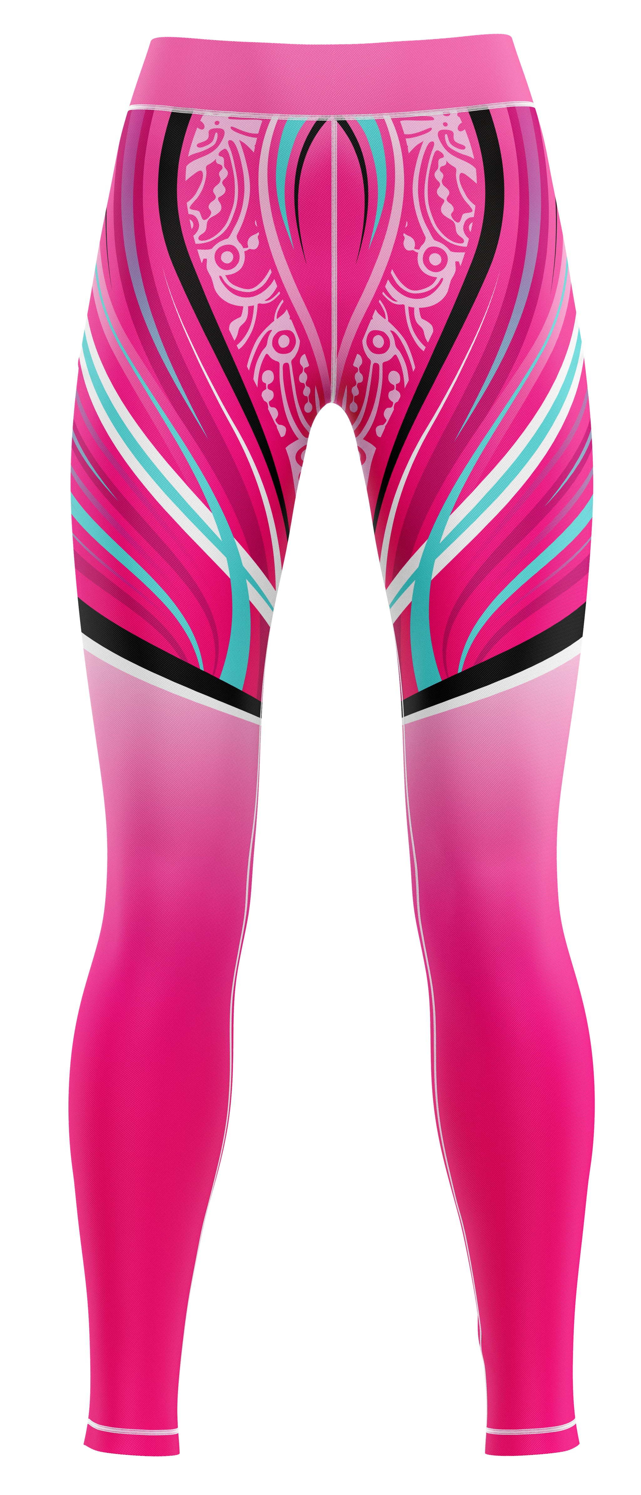 Girls navy blue activewear leggings suitable for gymnastics and dance
