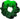 Carme Green Hair Scrunchie