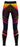 Pair of blue activewear leggings suitable for girls' gymnastics, dance and training sessions