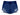 Celeste Navy Blue Gymnastics Activewear Girls Hipster Shorts