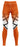 Celeste Orange Gym Activewear Leggings