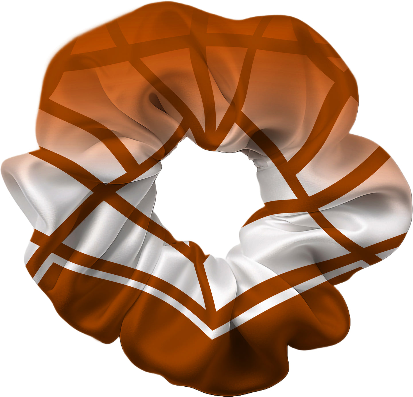 Celeste Orange Hair Scrunchie