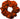 Chaos Orange Hair Scrunchie