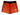 Chaos Orange Gymnastics Activewear Girls Hipster Shorts