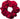 Chaos Red Hair Scrunchie