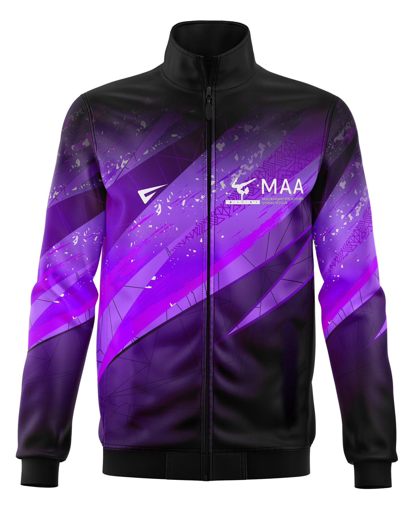 MAA Kiki Purple Club Tracksuit Warm Up Jacket