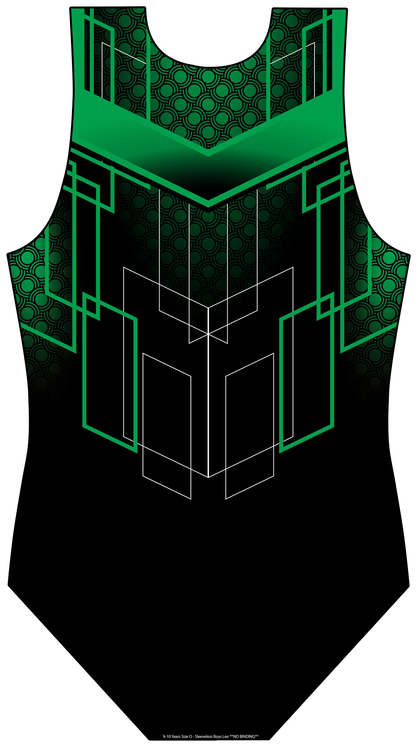 Clyde Valley Club Sleeveless Club Uniform Leotard for Boys and Men