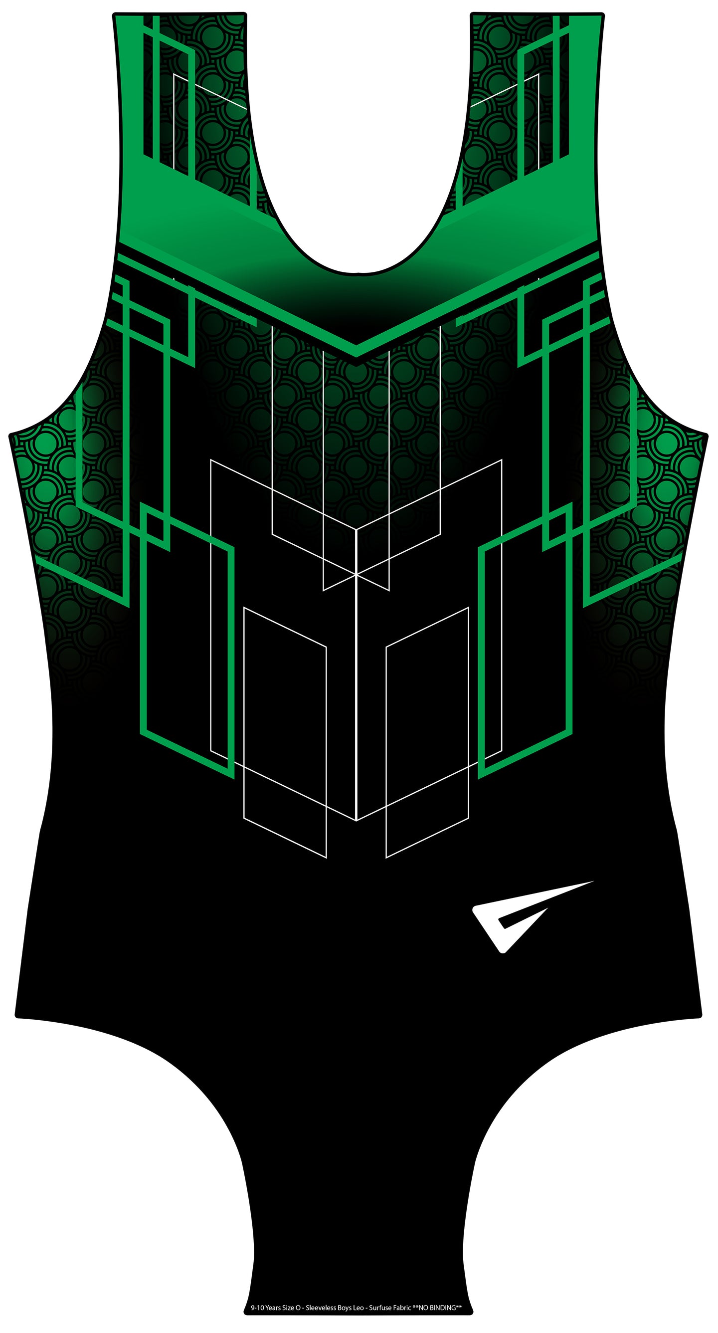 Clyde Valley Club Sleeveless Club Uniform Leotard for Boys and Men