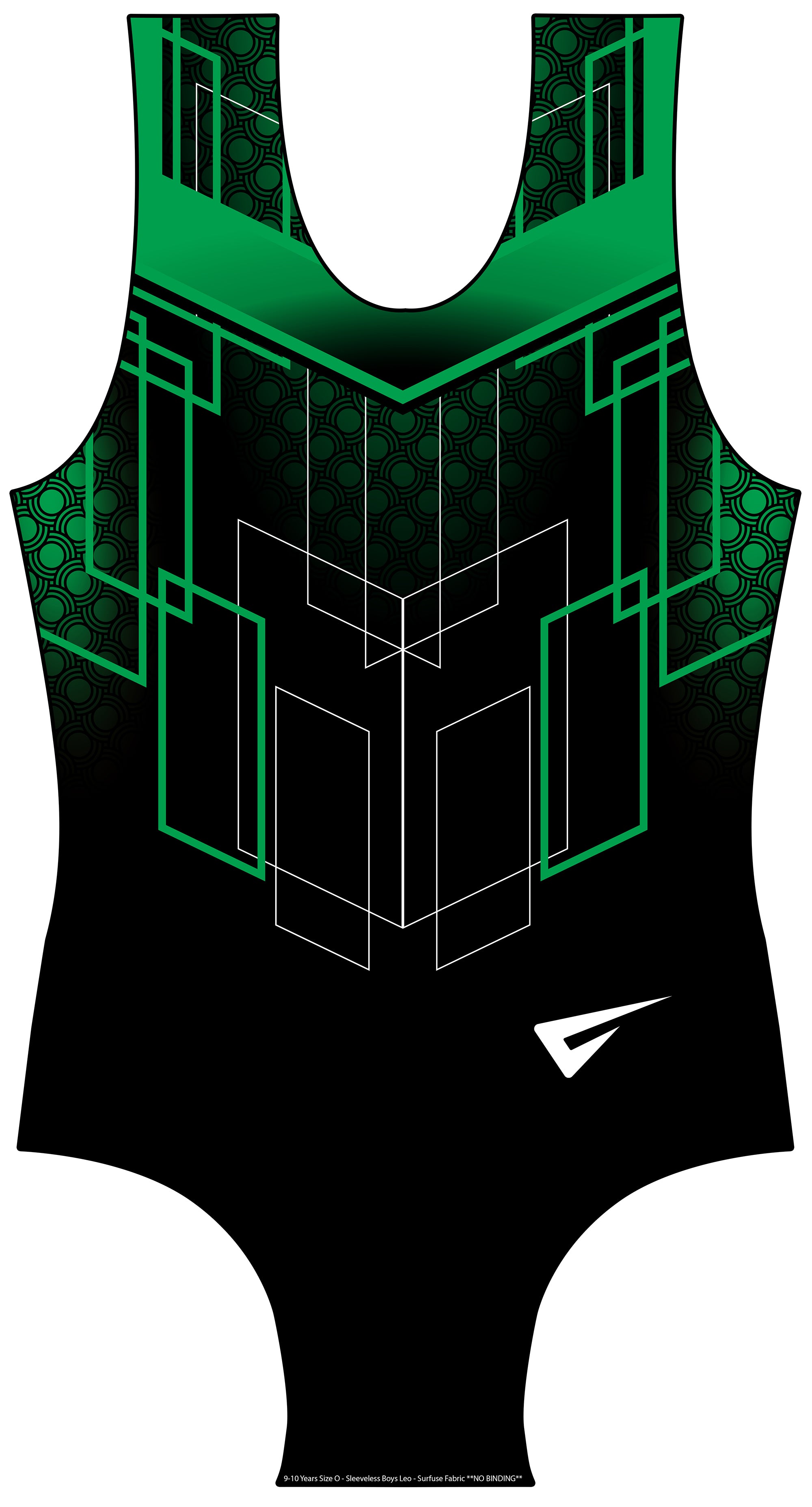 Clyde Valley Club Sleeveless Club Uniform Leotard for Boys and Men
