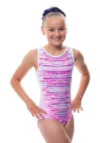 Cora Sleeveless Recreational Tank Girls Gymnastics Leotard