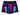 Destiny Pink n Purple Gymnastics Activewear Girls Hipster Shorts