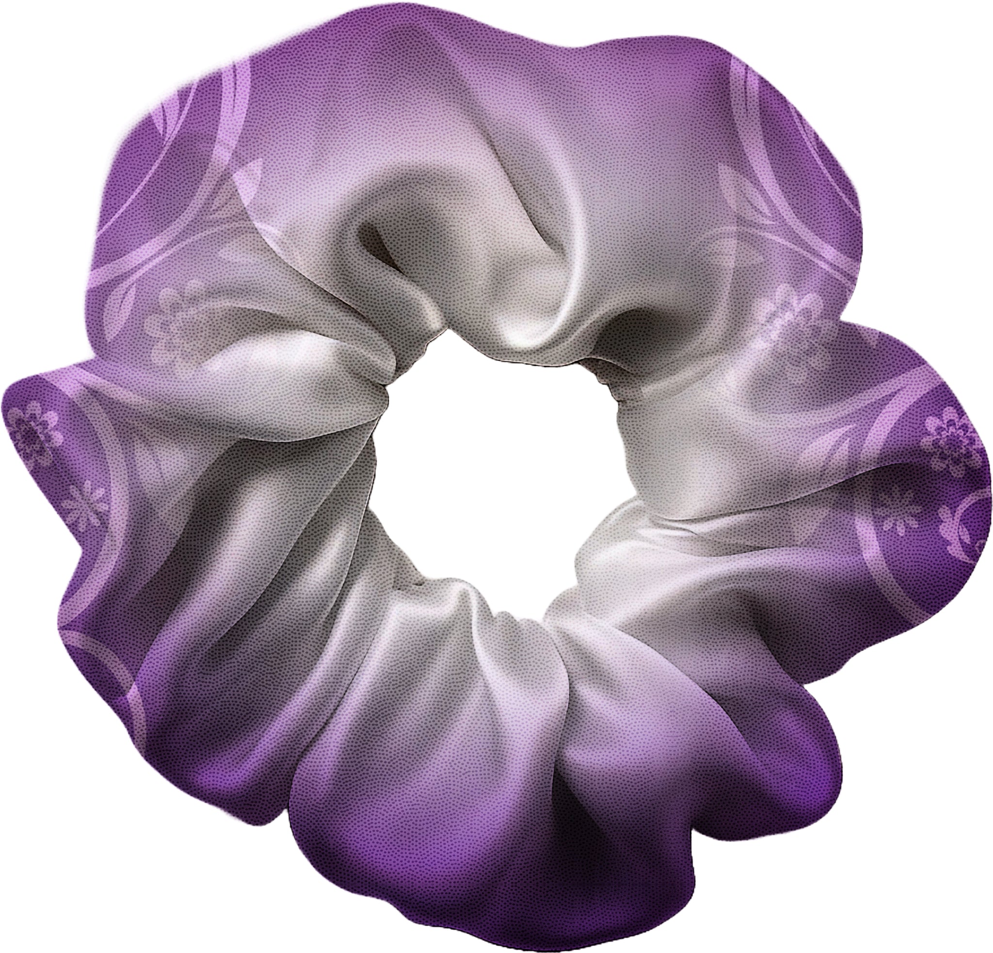 Decor Purple Hair Scrunchie