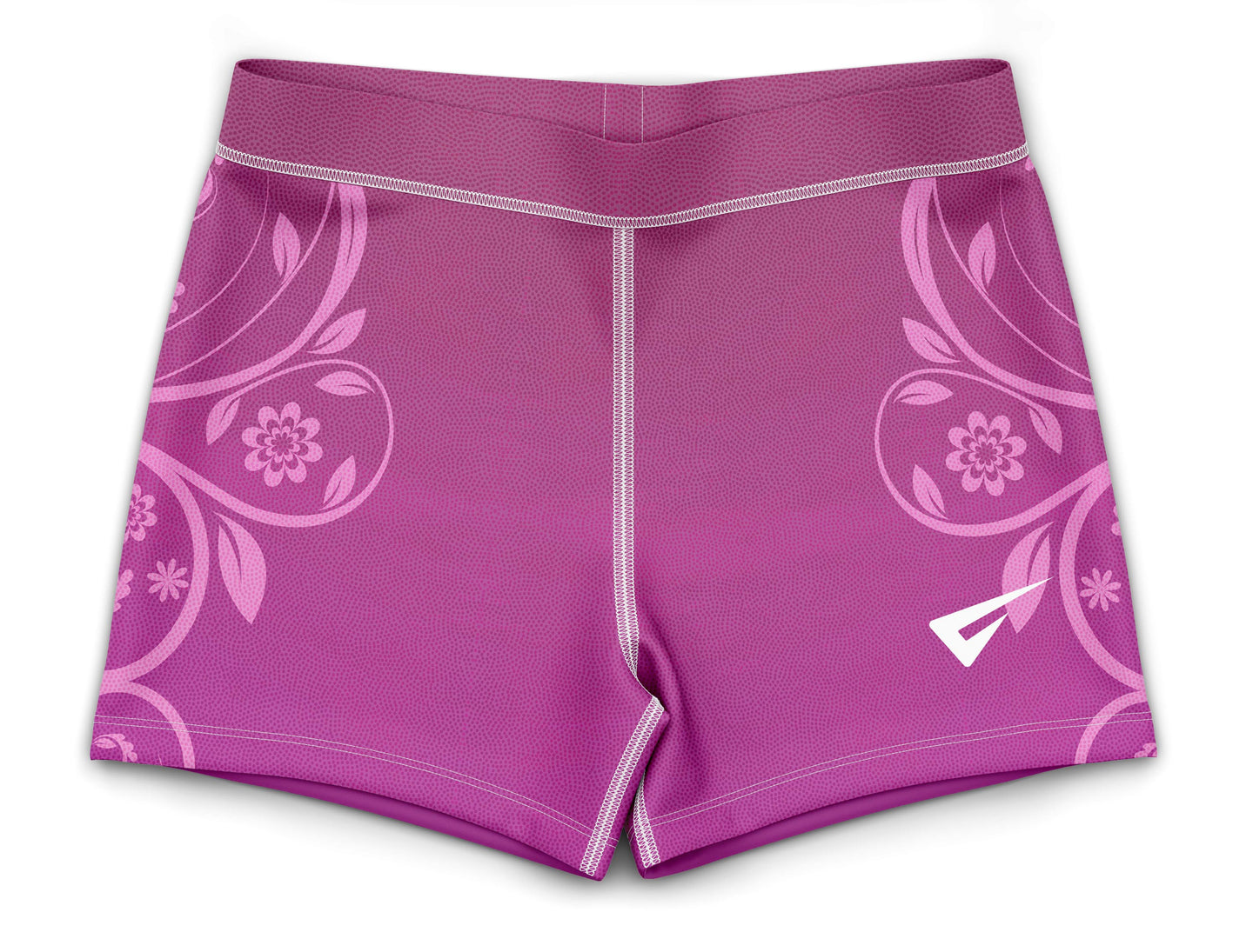 Decor Pink Ombre Gymnastics Activewear Girls Hipster Shorts