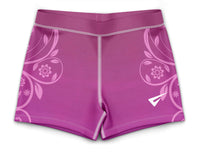 Decor Pink Ombre Gymnastics Activewear Girls Hipster Shorts