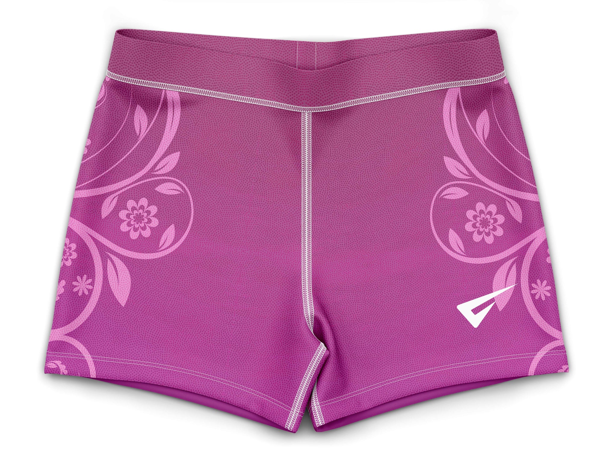Decor Pink Ombre Gymnastics Activewear Girls Hipster Shorts