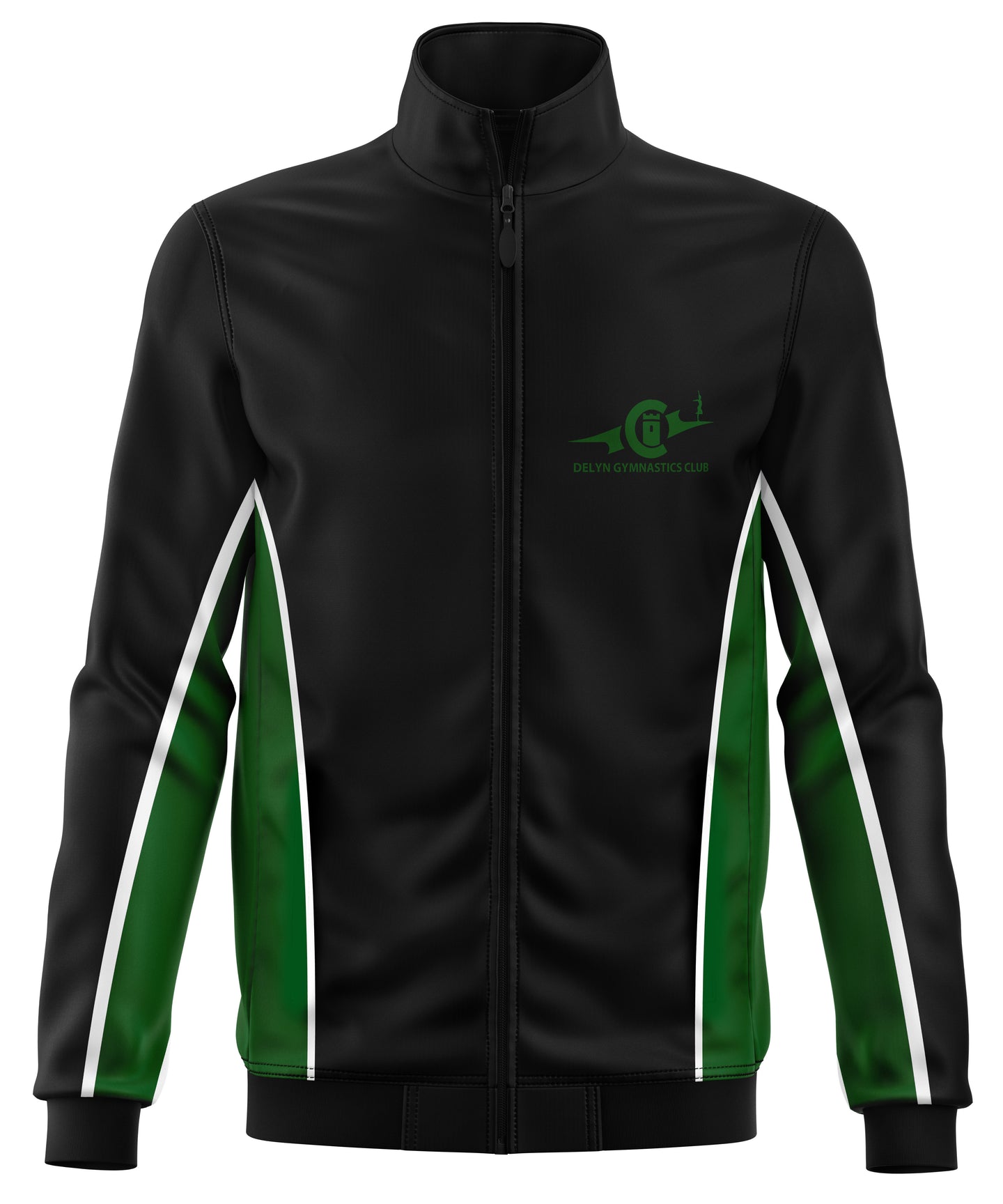 Delyn Gymnastics Club Uniform Tracksuit Warm Up Jacket