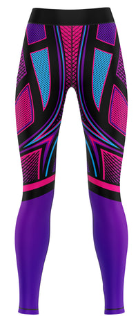 Destiny Pink n Purple Gym Activewear Leggings
