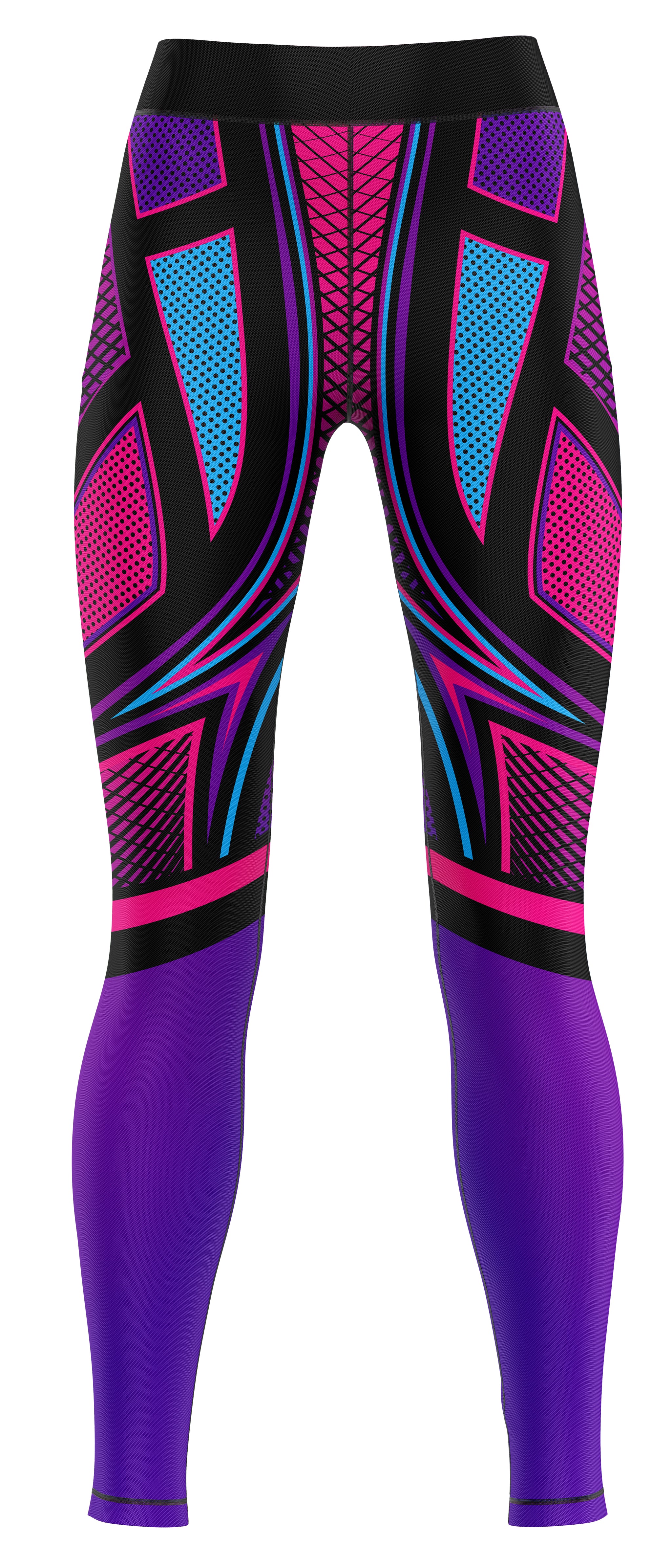 Destiny Pink n Purple Gym Activewear Leggings