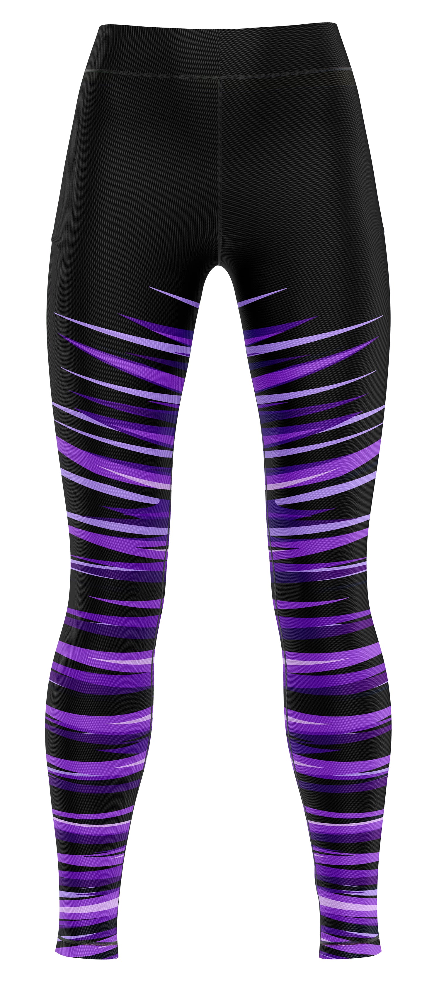 Activewear leggings in blue tones suitable for gymnastics and dance practice