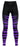 Activewear leggings in blue tones suitable for gymnastics and dance practice