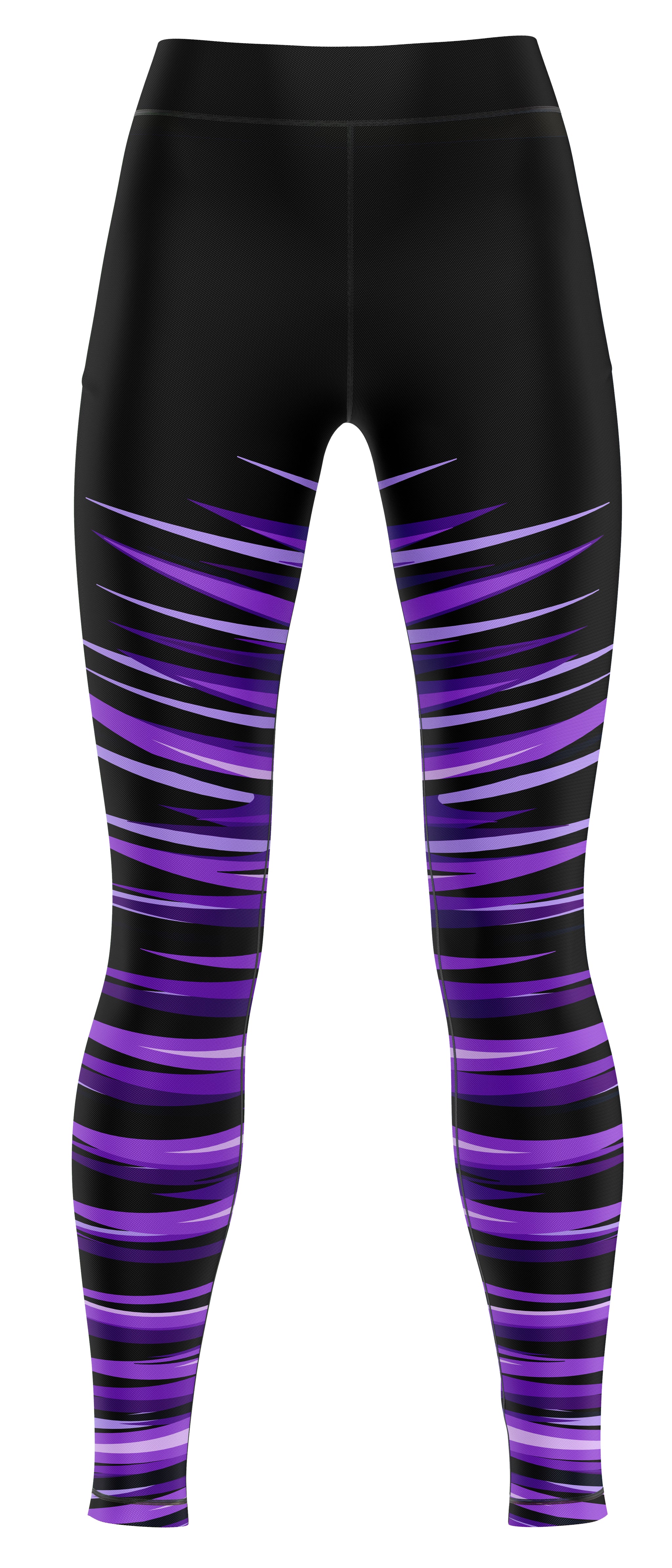 Activewear leggings in blue tones suitable for gymnastics and dance practice