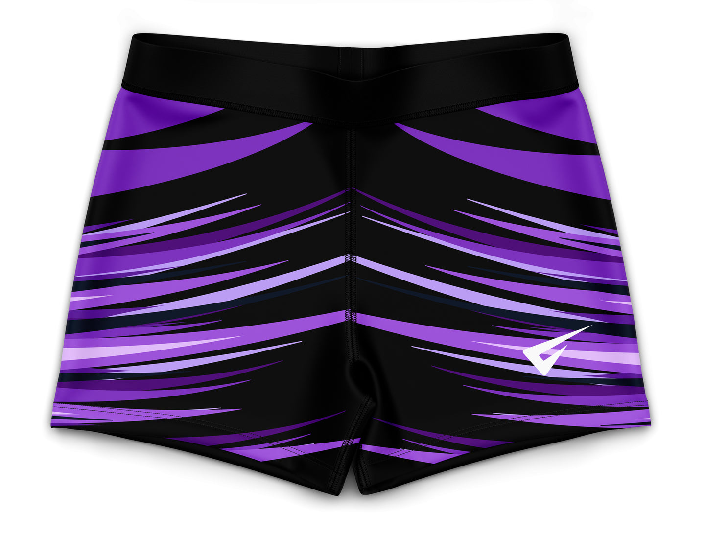 Eclipse Purple Gymnastics Activewear Girls Hipster Shorts
