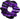 Eclipse Purple Hair Scrunchie