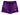Elara Purple Gymnastics Activewear Girls Hipster Shorts