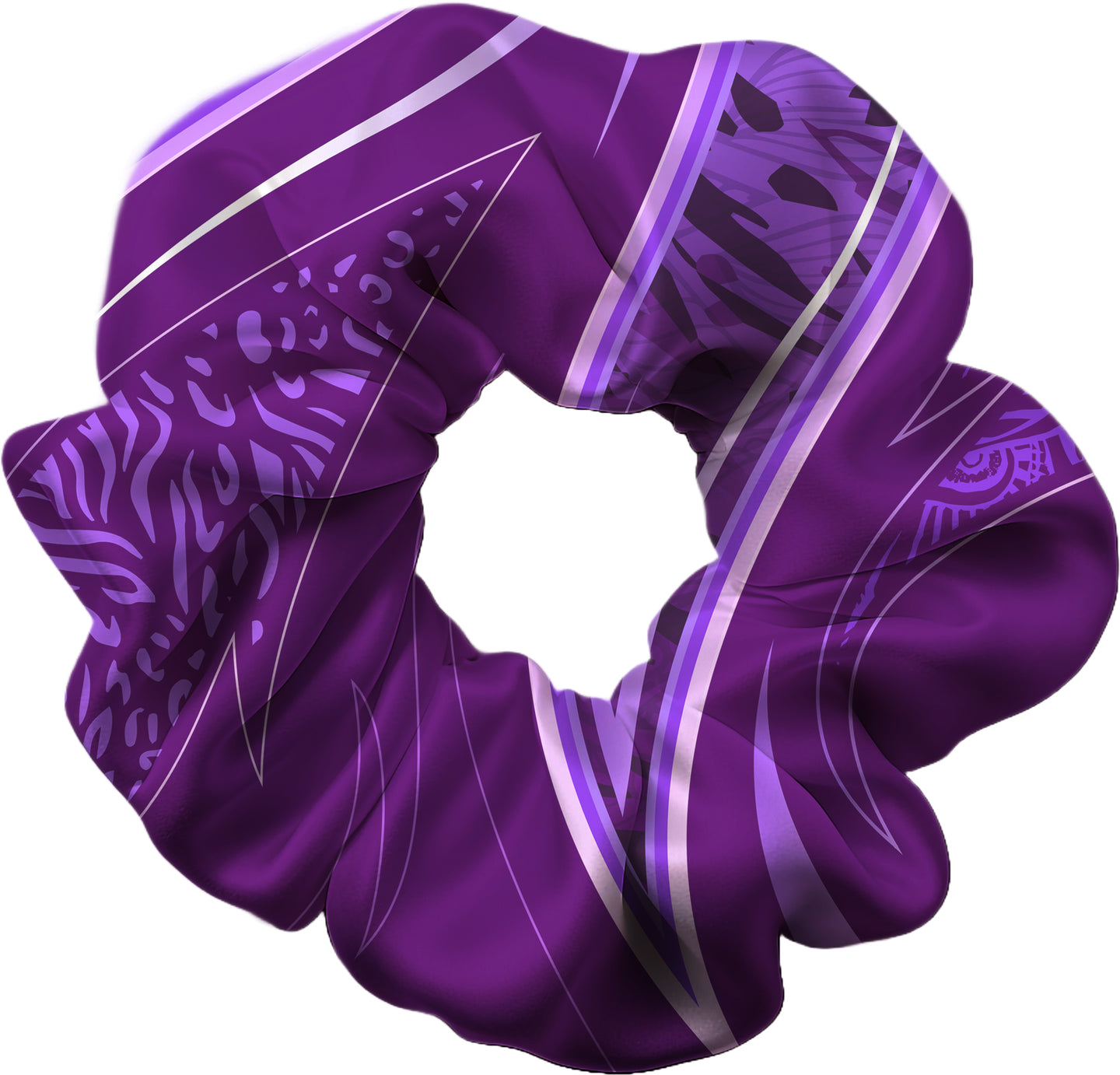 Elara Purple Hair Scrunchie