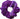 Elara Purple Hair Scrunchie