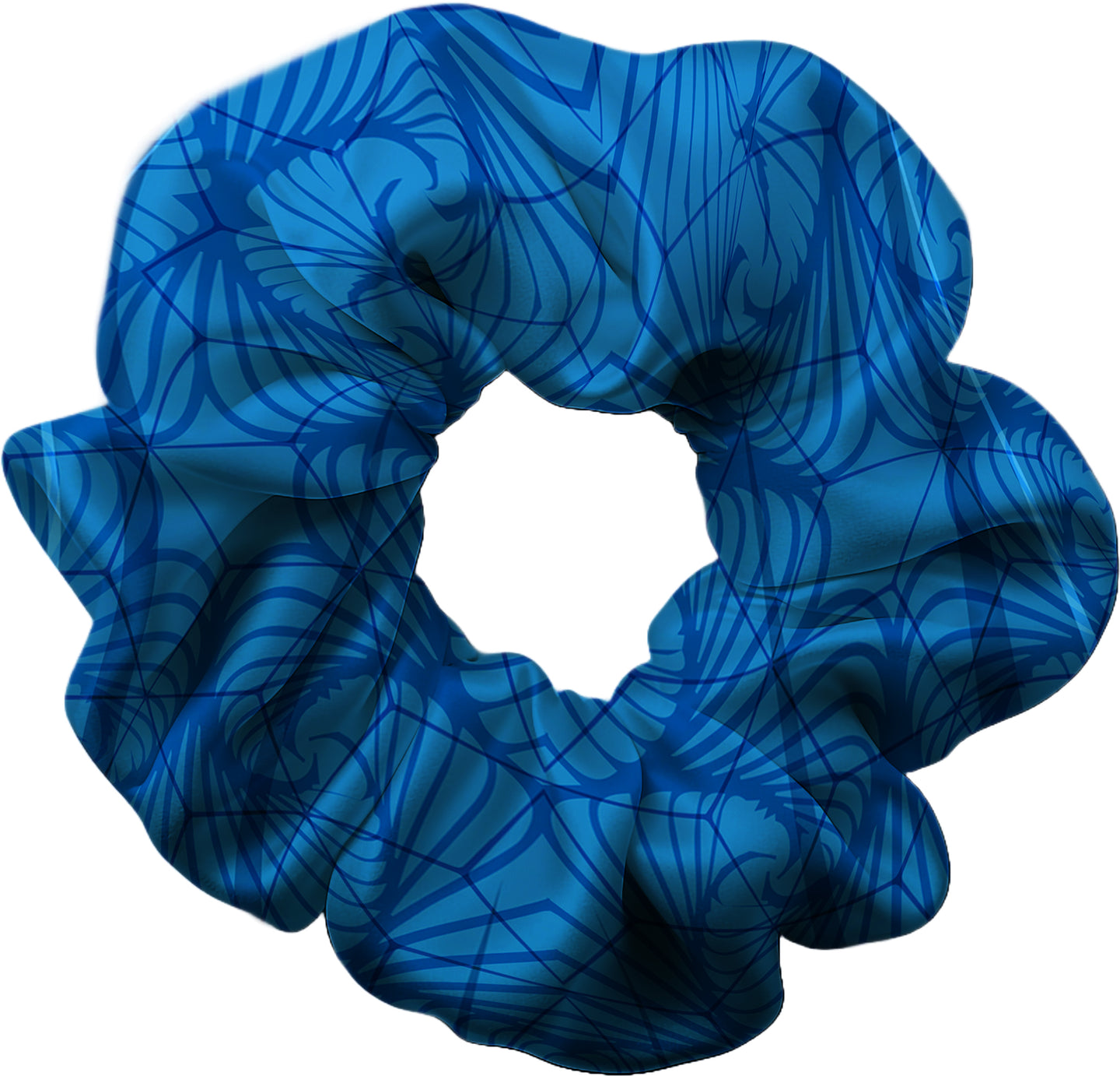 Electrum Blue Hair Scrunchie