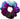 Epic Light Blue and Neon Pink Hair Scrunchie