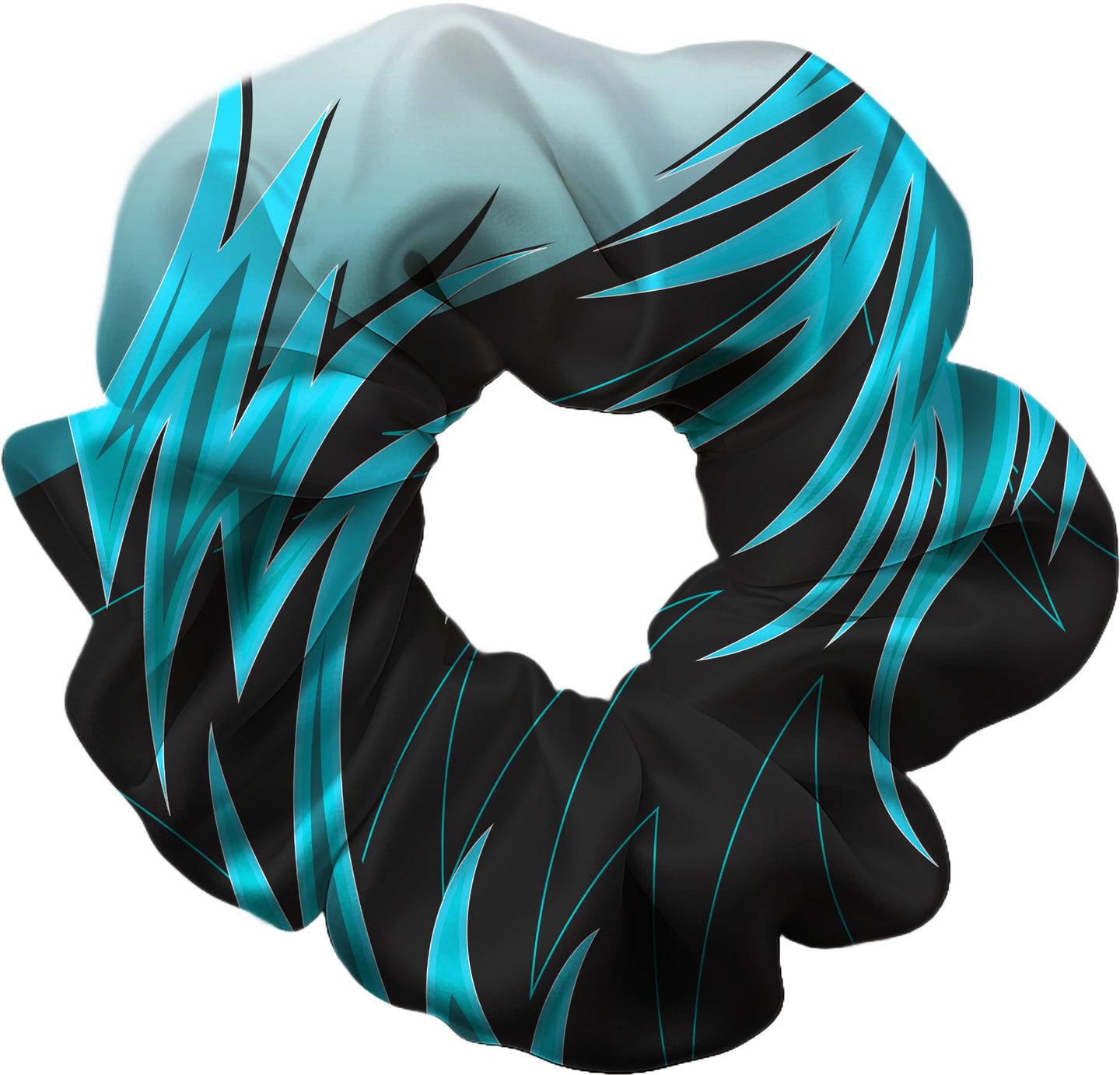 Epic Petrol Hair Scrunchie