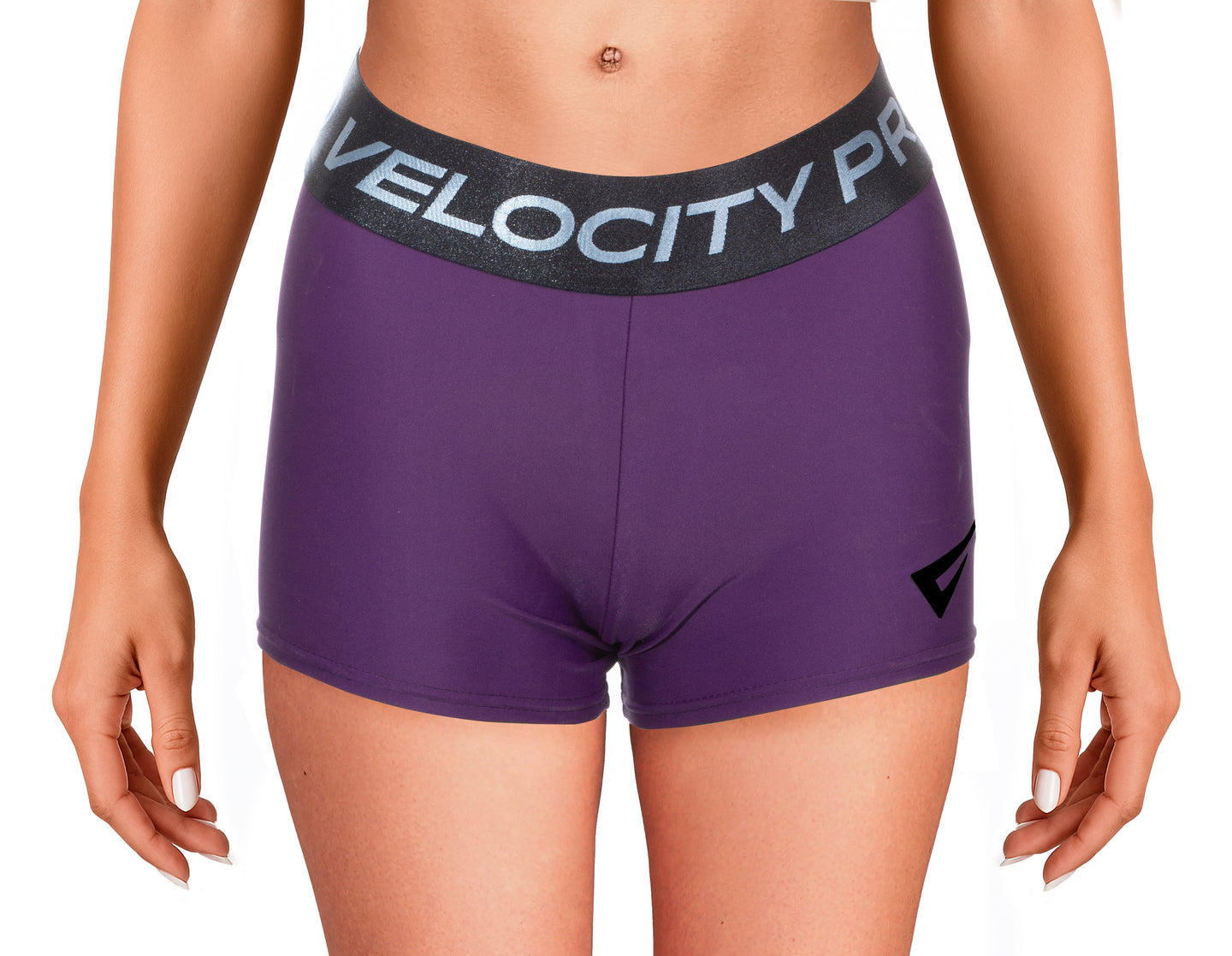 Aubergine Essentials Training Girls Gym Shorts