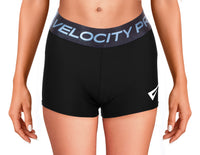 UltraTrain Pro Black Training Girls Gym Shorts