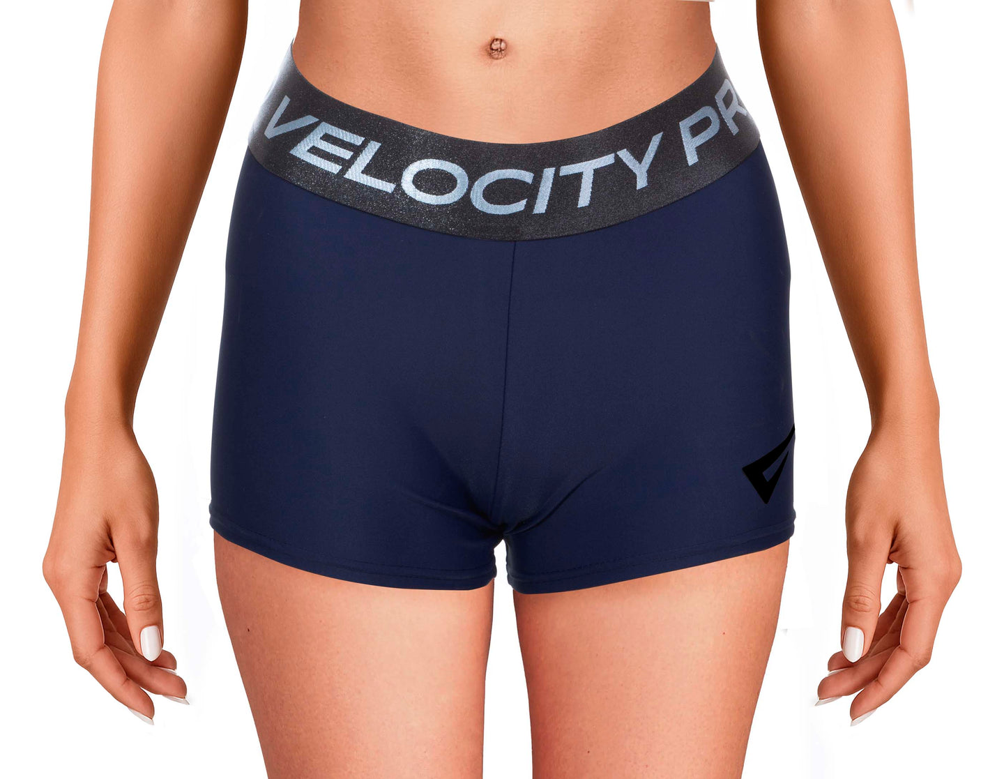 Navy Blue Essentials Training Girls Gym Shorts