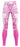 Pink gym activewear leggings in a fitted athletic silhouette