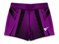 Excel Purple Gymnastics Activewear Girls Hipster Shorts