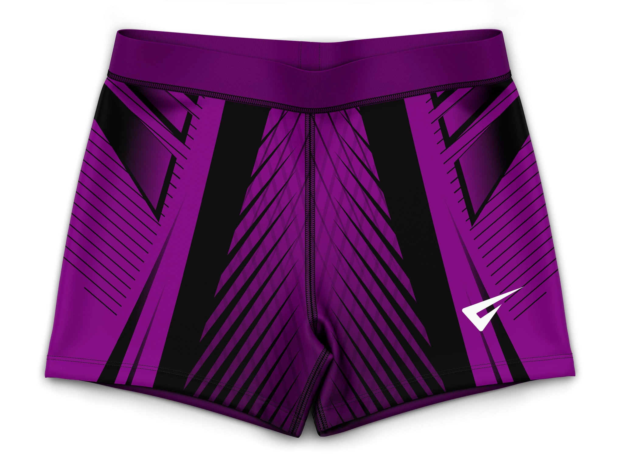 Excel Purple Gymnastics Activewear Girls Hipster Shorts