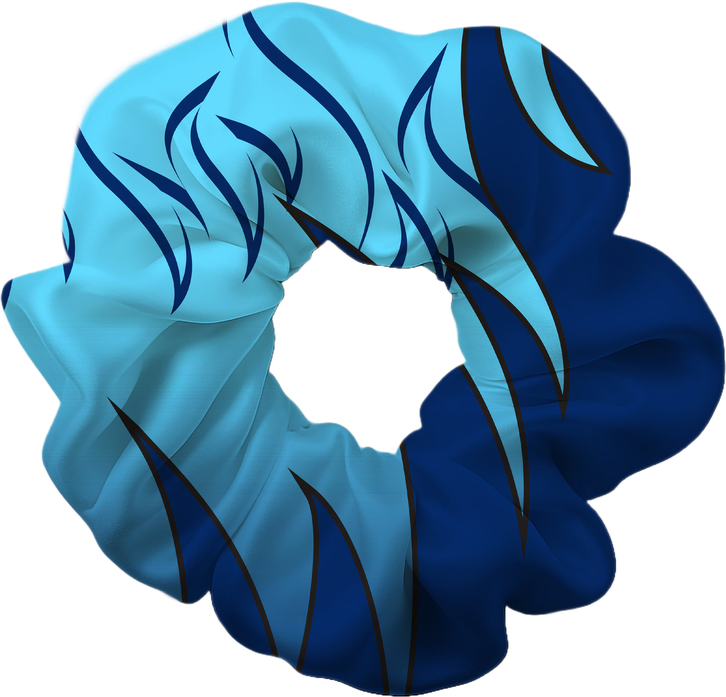 Excite Blue Hair Scrunchie