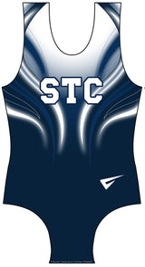 Springers Club Sleeveless Uniform Gymnastics Training Leotard for Boys and Men