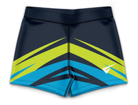 Fable Gymnastics Activewear Girls Hipster Shorts