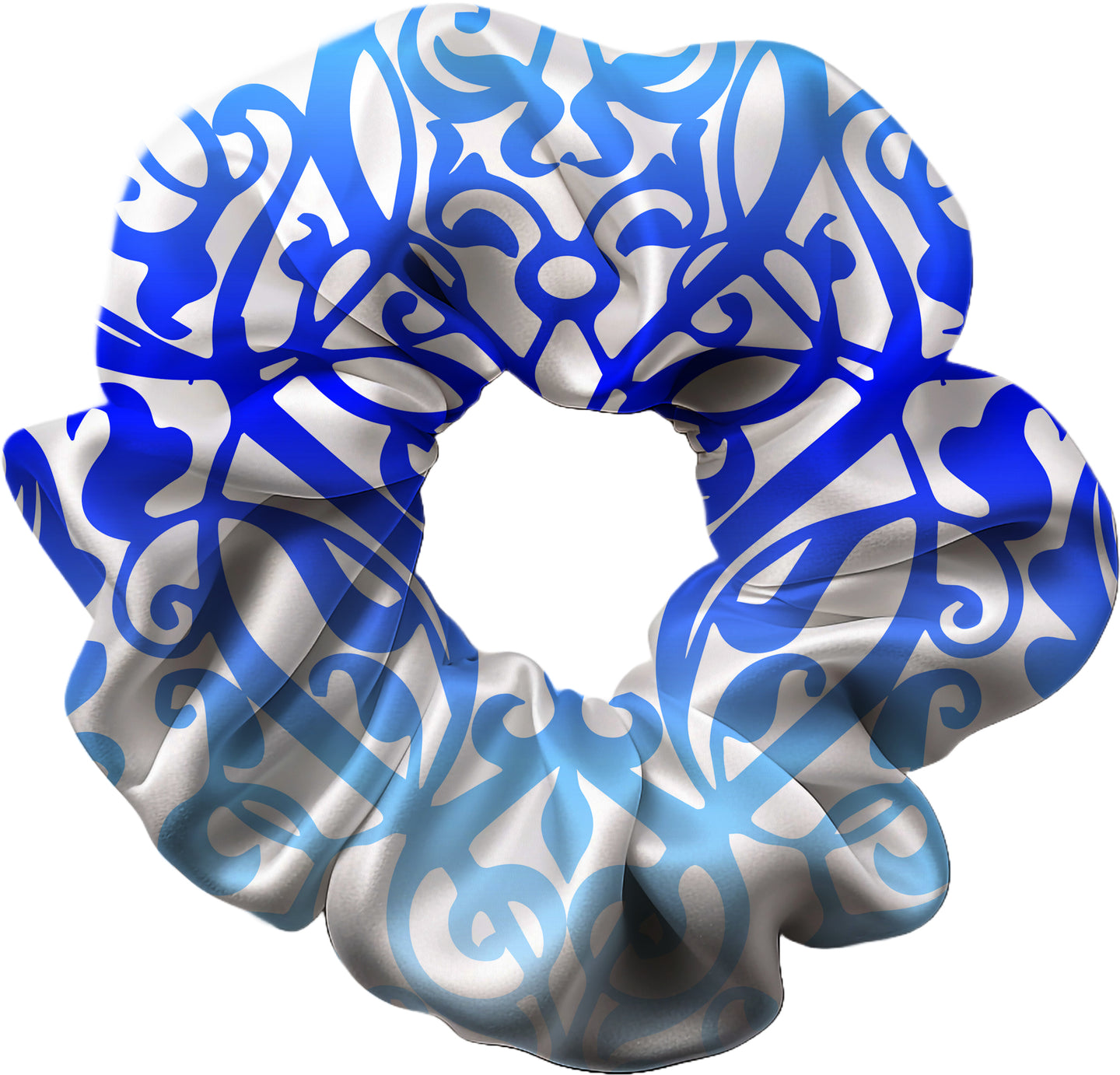 Festival Light Blue Hair Scrunchie