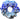 Festival Light Blue Hair Scrunchie