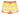 Festival Orange and Yellow Girls Gymnastics Gym Shorts