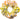 Festival Orange and Yellow Hair Scrunchie