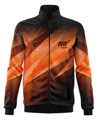 Ffit Conway Kiki Orange Club Tracksuit Warm Up Jacket