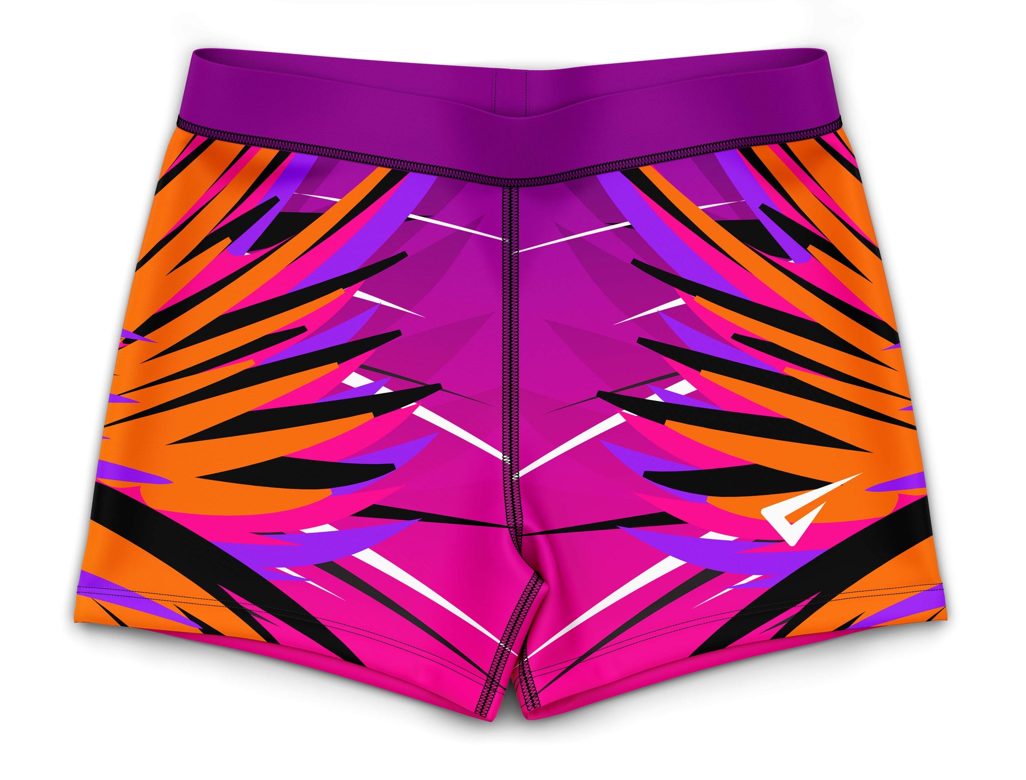 Fireworks Gymnastics Activewear Girls Hipster Shorts