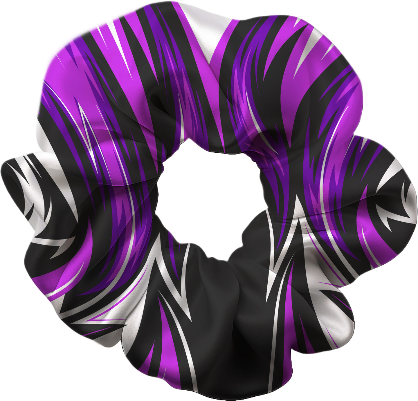 Flash Purple Hair Scrunchie